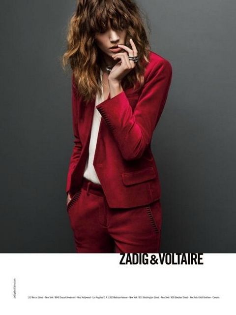 摇滚潮牌Zadig&Voltaire2013秋冬广告